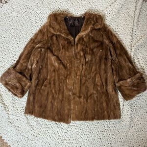 Gordon Saint Paul Brown Fur Coat